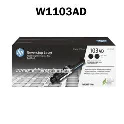 Alternative view of Toner HP 103AD W1103AD Dual Negro, 1000, MFP 1200w Original