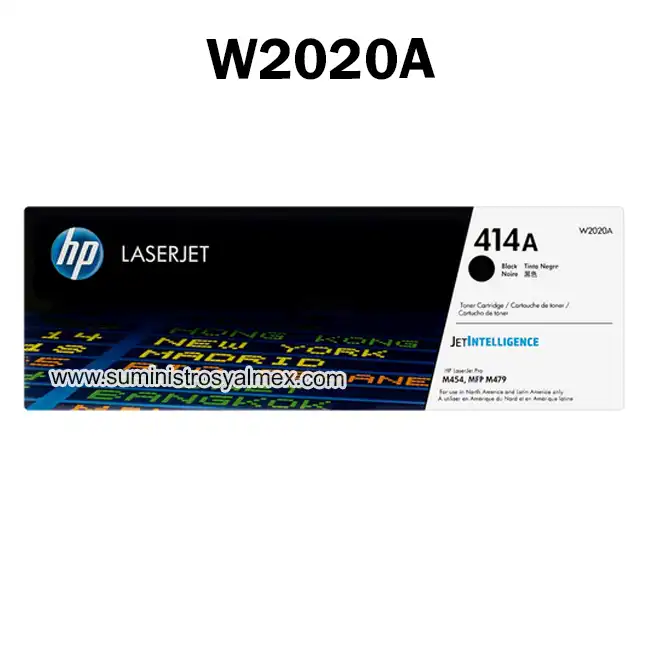 Toner HP 414A W2020A Negro Original