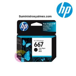 tinta hp 667 negro 120 pgs