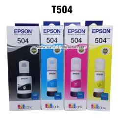 pack de tinta epson t504 nwgeo y colores l4260, l6171, l6191, l14150