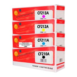 Alternative view of Pack Toner Compatible HP 131A los 4 Colores M276, M251