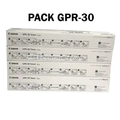 Alternative view of Pack Toner Canon GPR-30 Negro y Colores C5255 C5250 Original