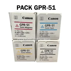 Pack Toner Canon GPR-51