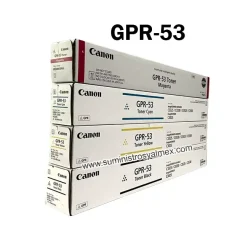 Pack Toner Canon GPR-53 Negro y Colores Original