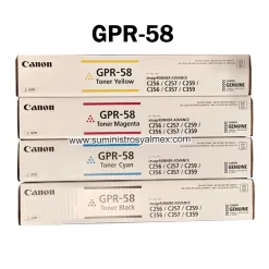 Pack Toner Canon GPR-58 Original