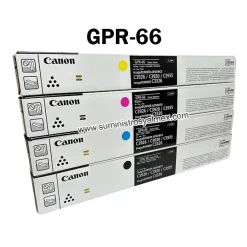 Pack Toner Canon GPR-66 Negro y Colores Original