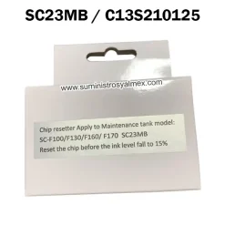 Reset-caja-de-mantenimiento-epson-C13S210125--SC23MB F170