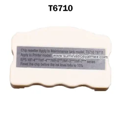 Reset-caja-de-mantenimiento-epson-T6710 Pro WF-5190, WF-5690, WF-R5190, WF-R5690