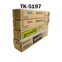 Pack Toner Kyocera TK-5197 Negro y Color