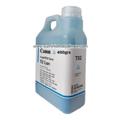 Recarga Toner Canon T02 Cyan