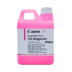 Recarga Toner Canon T02 Magenta original