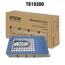 caja de mantenimiento epson T619300 negro T5070, f6070, t3000, t5200
