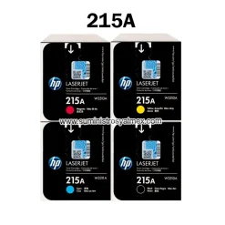 Kit Cartucho HP 215A negro y colores