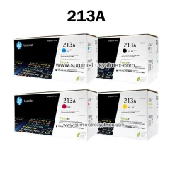 Alternative view of Pack Toner HP 213A Negro y Color, 5700, 6700, 6801 Original