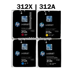 Pack Cartucho HP 312X y 312A