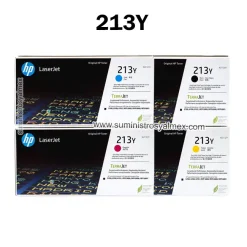 Alternative view of Pack Toner HP 213Y Negro y Color, 5700, 5800, 6700 Original