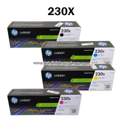Alternative view of Pack Toner HP 230X Negro y Color, 4203, MFP 4303 Original