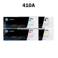 Pack Toner HP 410A Negro y Colores
