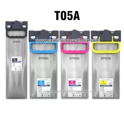 pack bolsas de tinta t05a original wf-c878r, wf-c879r