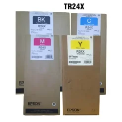 pack de tinta epson tr24x negro y colores WF-R8590 original