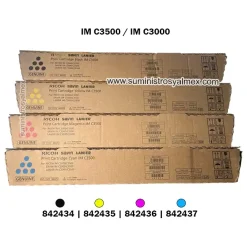 Pack Toner Ricoh IM C3000, IM C3500 Original