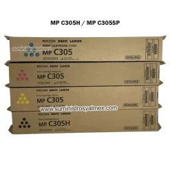 Pack Toner Ricoh MP C305 Original