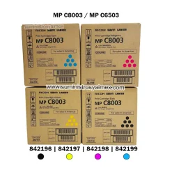 Pack Toner Ricoh MP C8003 Original