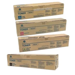 Pack Toner Konica Minolta TN-214 Negro y Color