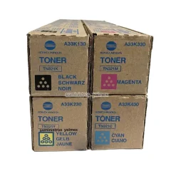 Pack Toner Konica Minolta TN321 Negro y Color