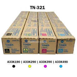 Pack Toner Konica Minolta TN321 Original