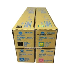 Pack Toner Konica Minolta TN324 Negro y Colores