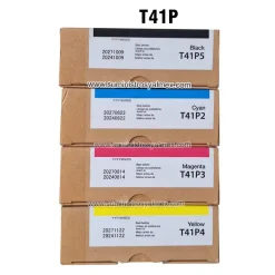 kit de tinta epson t41p negro y colores original