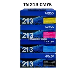 Pack Toner Brother TN-213 CMYK Original