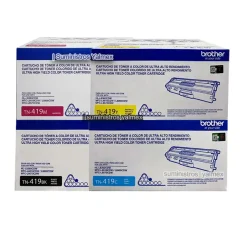Pack Toner Brother TN419 Negro y Color, MFC-L8900CDW Original