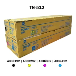 Pack Toner Konica Minolta TN-512 Original
