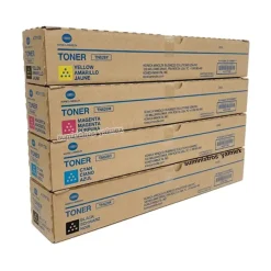 Pack Toner Konica Minolta TN626 Negro y Color