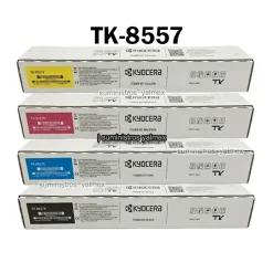 Pack Toner Kyocera TK-8557 Negro y Color Original